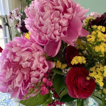 Peonies On Vine